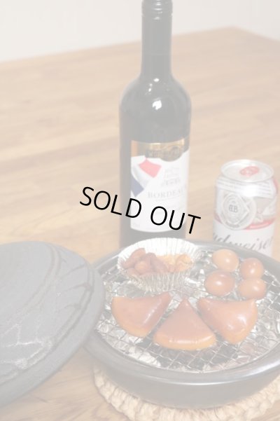 画像7: 【送料無料】陶器の燻製も出来るパーティ鍋（４人用）