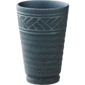 画像: 黒銀彩　焼酎カップ（３００ｍｌ）