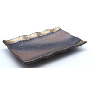 画像: 金彩　焼物皿
