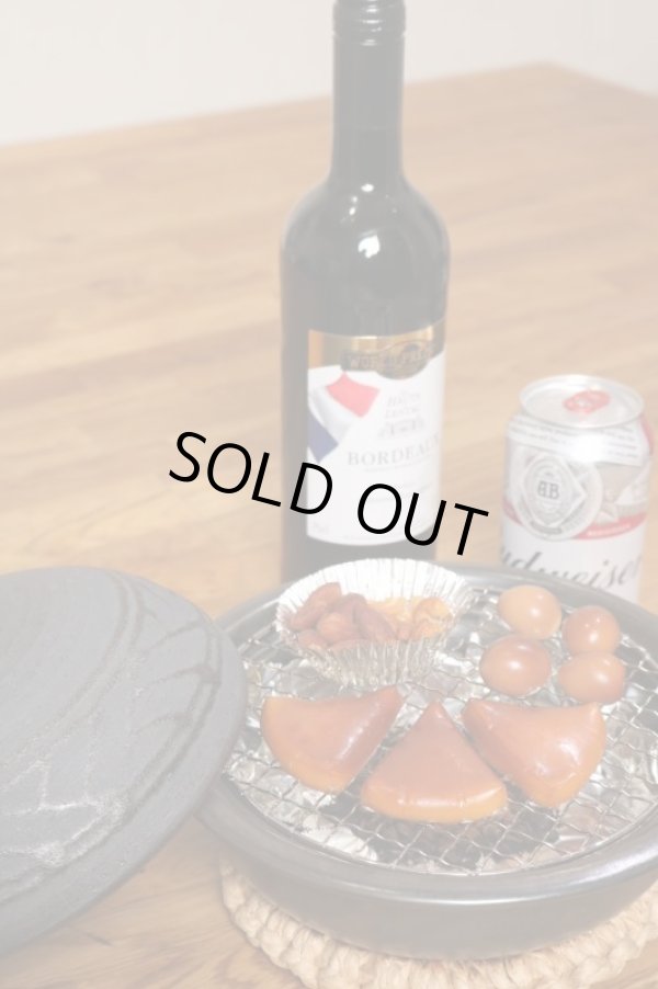 画像7: 【送料無料】陶器の燻製も出来るパーティ鍋（４人用）