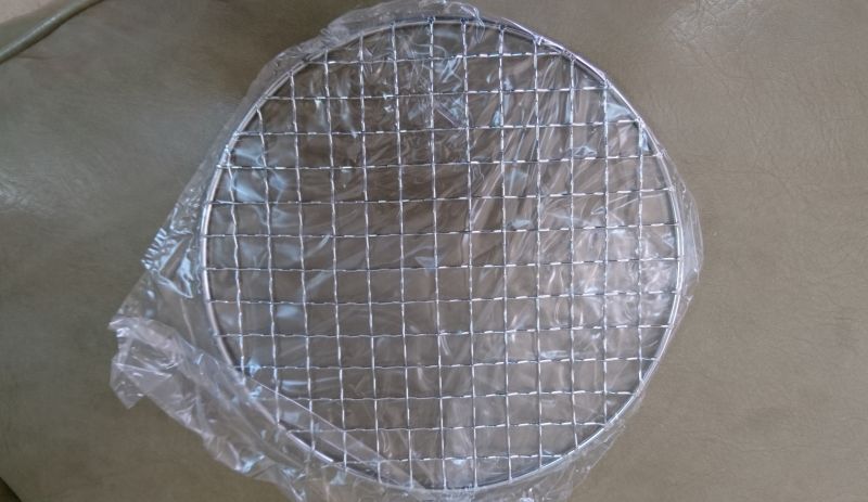 画像1: 【送料無料】陶器の燻製も出来るパーティ鍋（２人用）の交換網